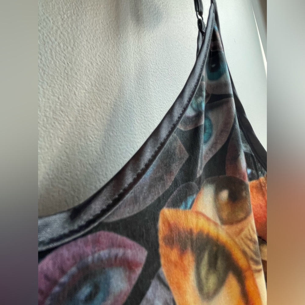 Silk Avant-Garde Designer Slip Dress Size Small / Medium - Picture 8 of 16